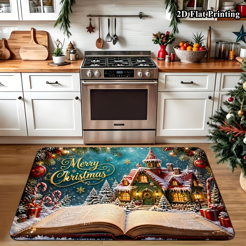 1 tapis de Noël plat 2D, motif - Commercial Book Printing Machines avis et prix