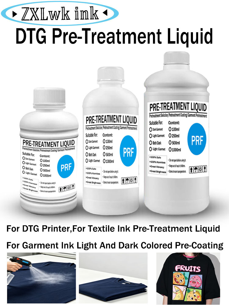 Liquide de prétraitement DTG,  - Commercial Fabric Printing Machine avis et prix