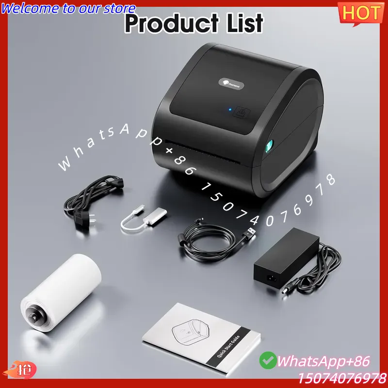 Imprimante thermique sans fil  - Barcode Printer avis et prix